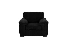 Amalfi Jumbo Cord 1 Seater Sofa