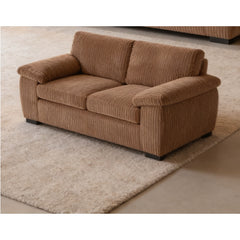 Amalfi Jumbo Cord 2 Seater Sofa Coffee