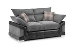 Logan Jumbo Cord High Back 2 Seater Sofa