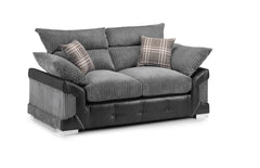 Logan Jumbo Cord High Back 2 Seater Sofa