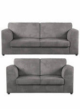 DYLAN Jumbo Cord 3+2 Seater Sofa Set (Full Back)