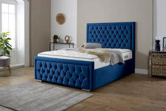 Snugg Upholstered Plush Velvet Bed
