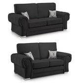 Chingford Full Back 3&2 Seater Sofa Set Chenille Fabric