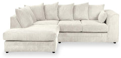 Chicago Jumbo Cord Corner Sofa Mink