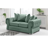 Verona Scatter Back Plush Velvet 2 Seater Sofa