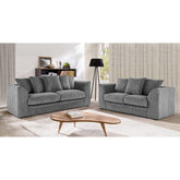 Hannah Jumbo Cord Scatter Back 3+2 Seater Sofa Suite Set