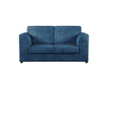 Hannah Jumbo Cord Full Back 2 Seater Sofa Marine Blue