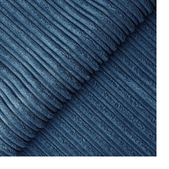 Hannah Jumbo Cord Full Back 2 Seater Sofa Marine Blue