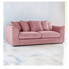 Hannah Jumbo Cord Scatter Back 3 Seater Sofa