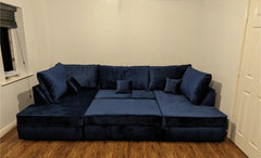 Cinema U Shape in Soft Plush Corner sofa