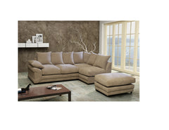 Rio Fernando L Shaped Corner Sofa with removable Footstool