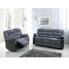 Rio Jumbo Cord Fabric Recliner 3seater and 2seater sofa set