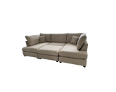 Cinema U Shape in Soft Plush Corner sofa