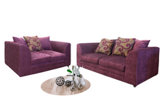 Zina 3+2 Seater Chenille Fabric Sofa Set