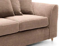 DYLAN 4 Seater Jumbo Cord Fabric Sofa