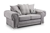 Moana 2 Seater Scatter Back Fabric Sofa Set
