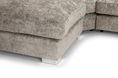 Sofa chenille fabric truffle