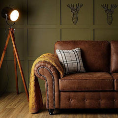 Oakland 3 Seater +2 Seater Sofa Set, 2+2, 3+3 Black/Brown/Marble