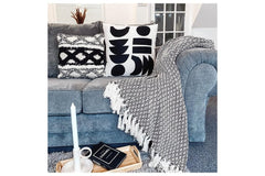 Chingford 3 Seater Scatter Back sofa Set (Grey)