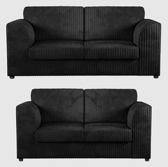 DYLAN Jumbo Cord 3+2 Seater Sofa Set (Full Back)