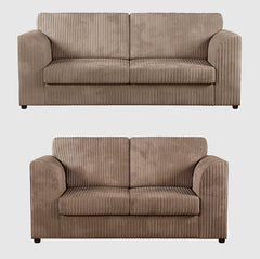 DYLAN Jumbo Cord 3+2 Seater Sofa Set (Full Back)