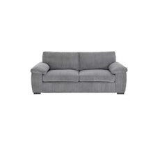 Amalfi Jumbo Cord 3 Seater Sofa Grey