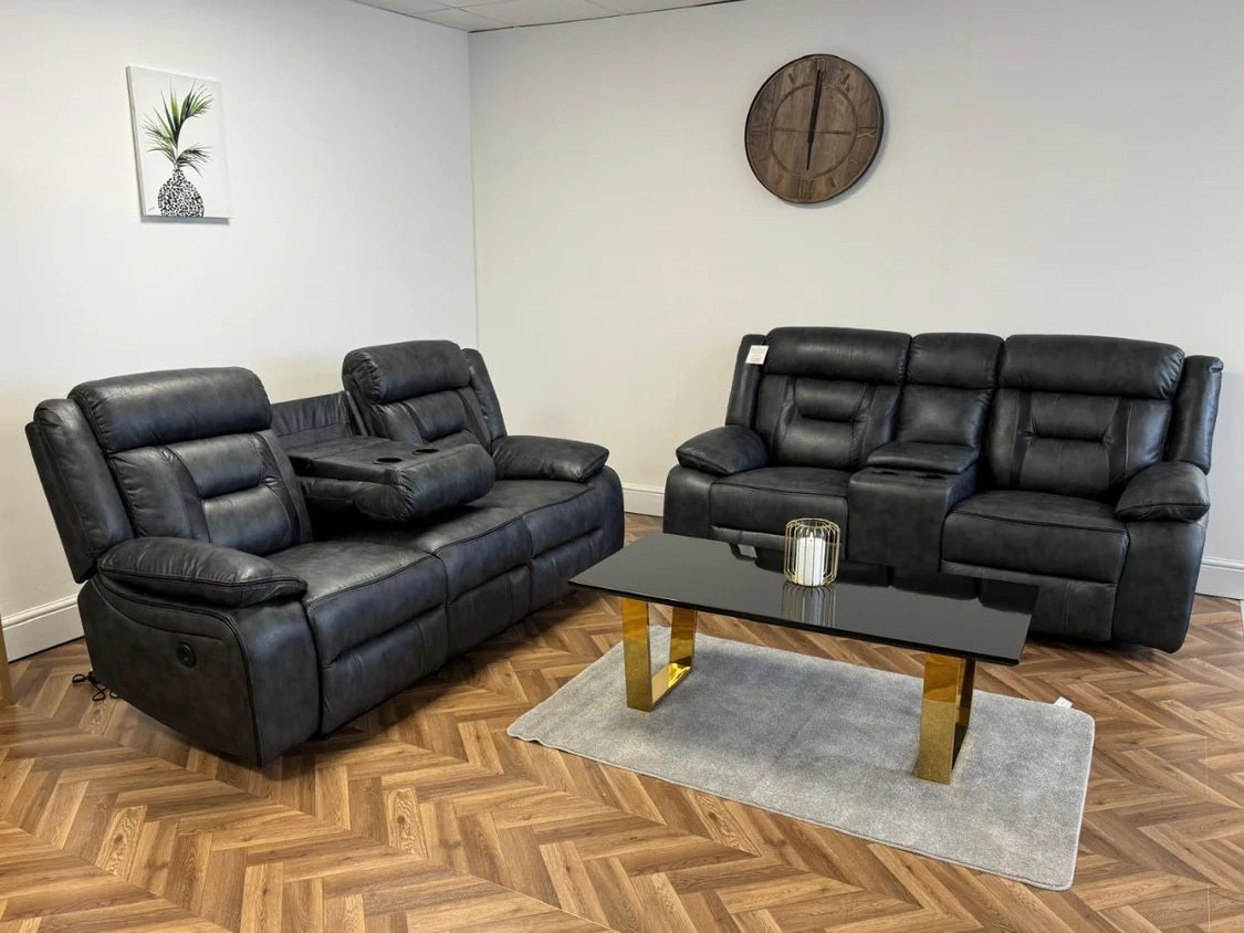 Nova Electric Recliner 3, 2 and 1 Seater Sofa Set