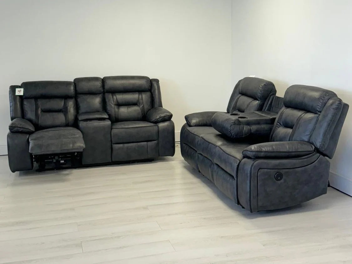 Nova Electric Recliner 3 Seater and 2 Seater Sofa Set