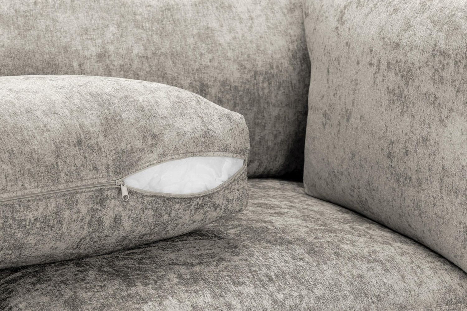 Alaska Large U-Shaped Full Back Corner Sofa Truffle