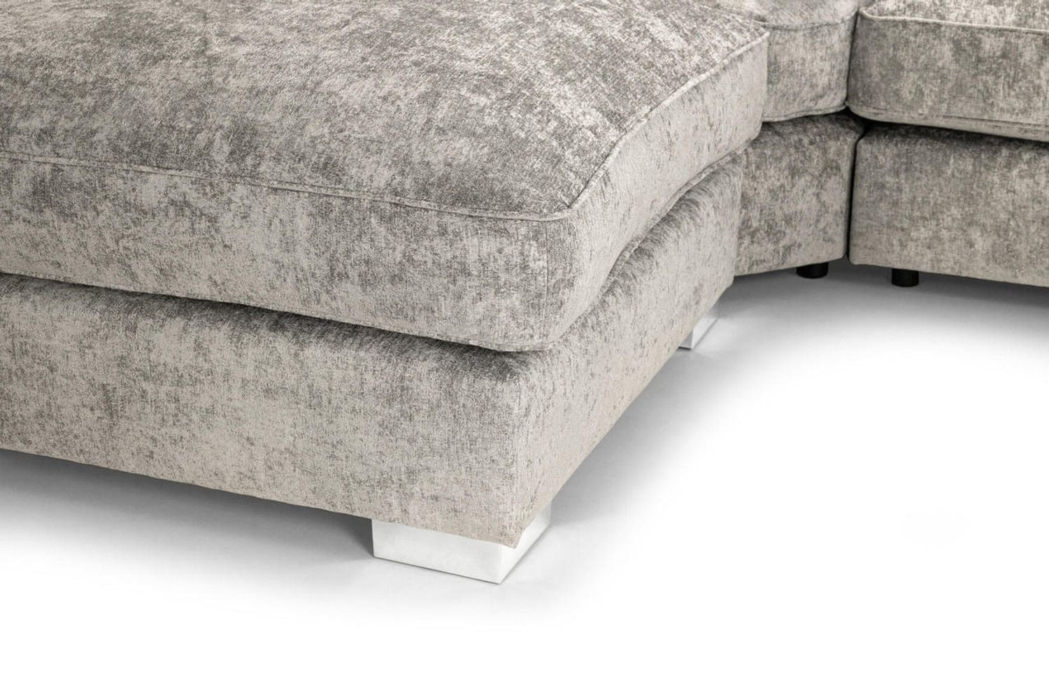 Alaska Large U-Shaped Full Back Corner Sofa Truffle