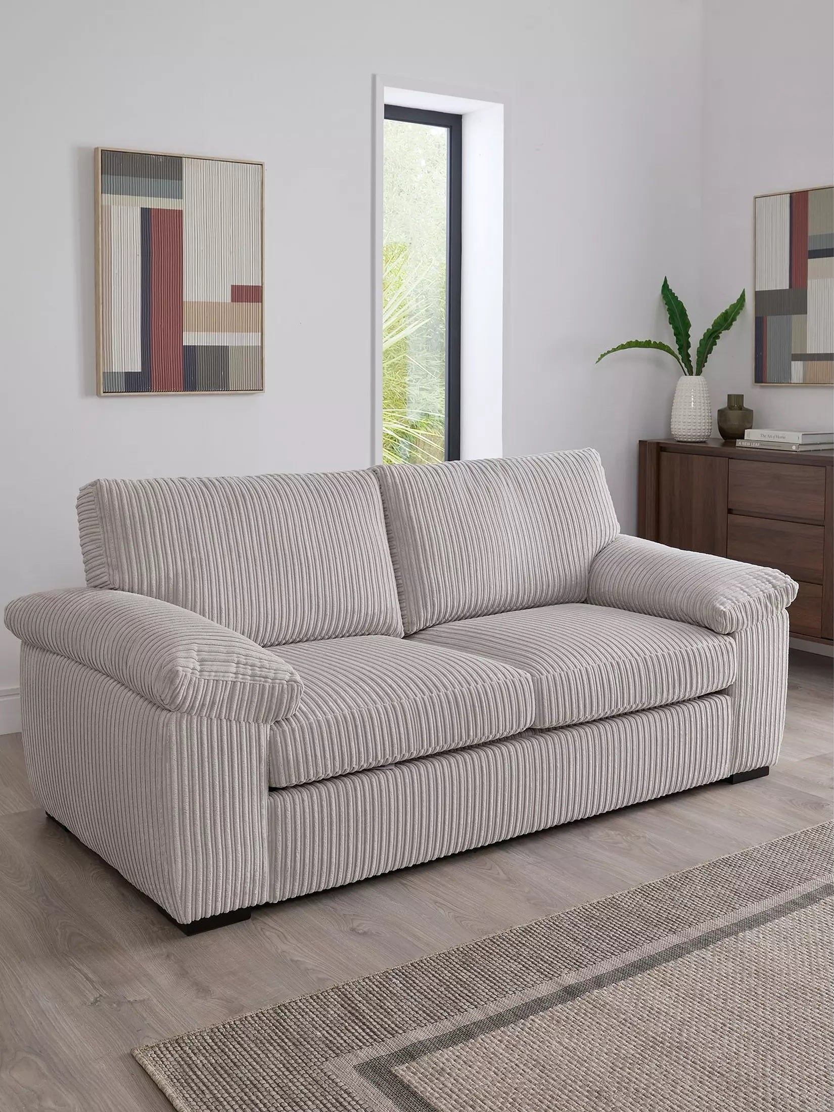 Amalfi Jumbo Cord 4 seater Sofa