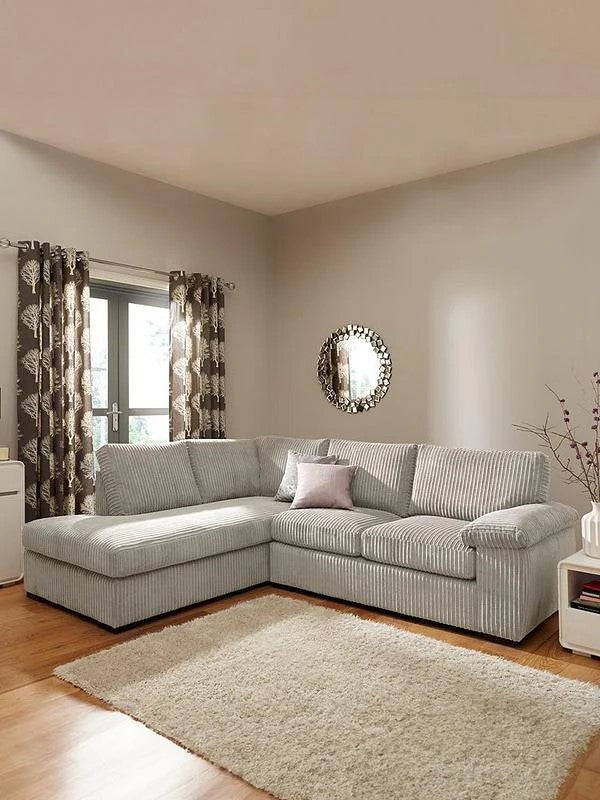Amalfi Full Back Fabric Corner Sofa