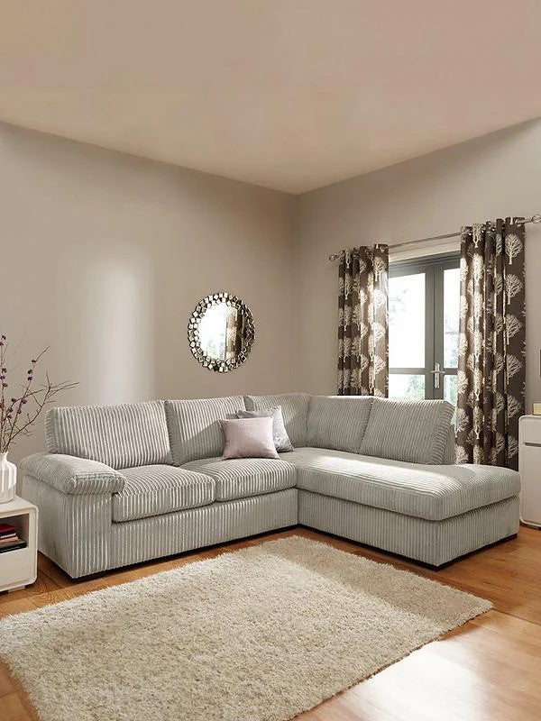 Amalfi Full Back Fabric Corner Sofa