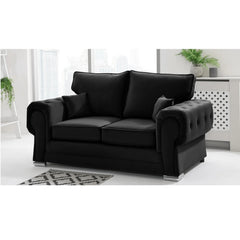Chingford Plush Velvet Full Back 2 Seater Sofa