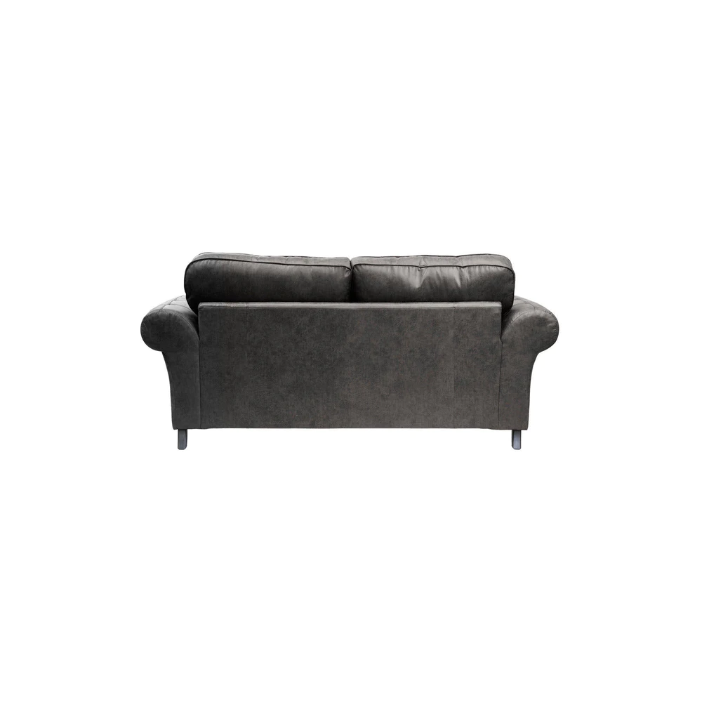 Oakland Suede Leather 3 Seater Sofa