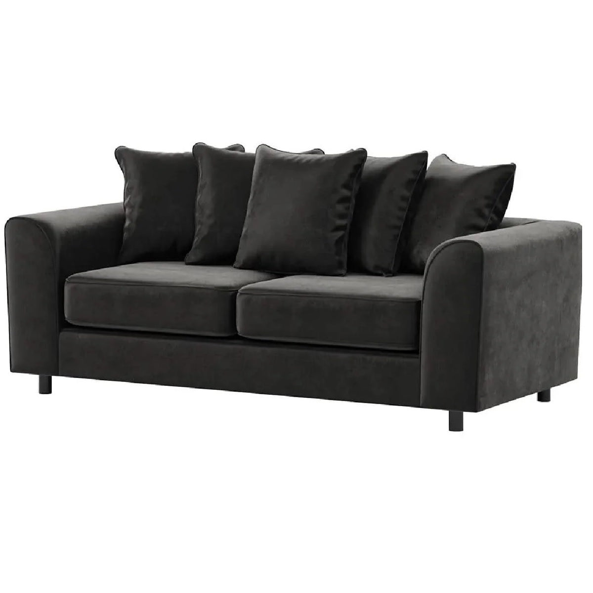 Arizona Plush Velvet 3 Seater Sofa