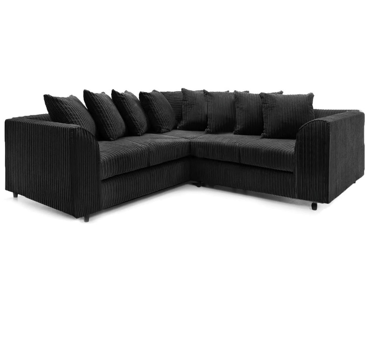Hannah Jumbo Cord Scatter Back 2c2 Corner Sofa