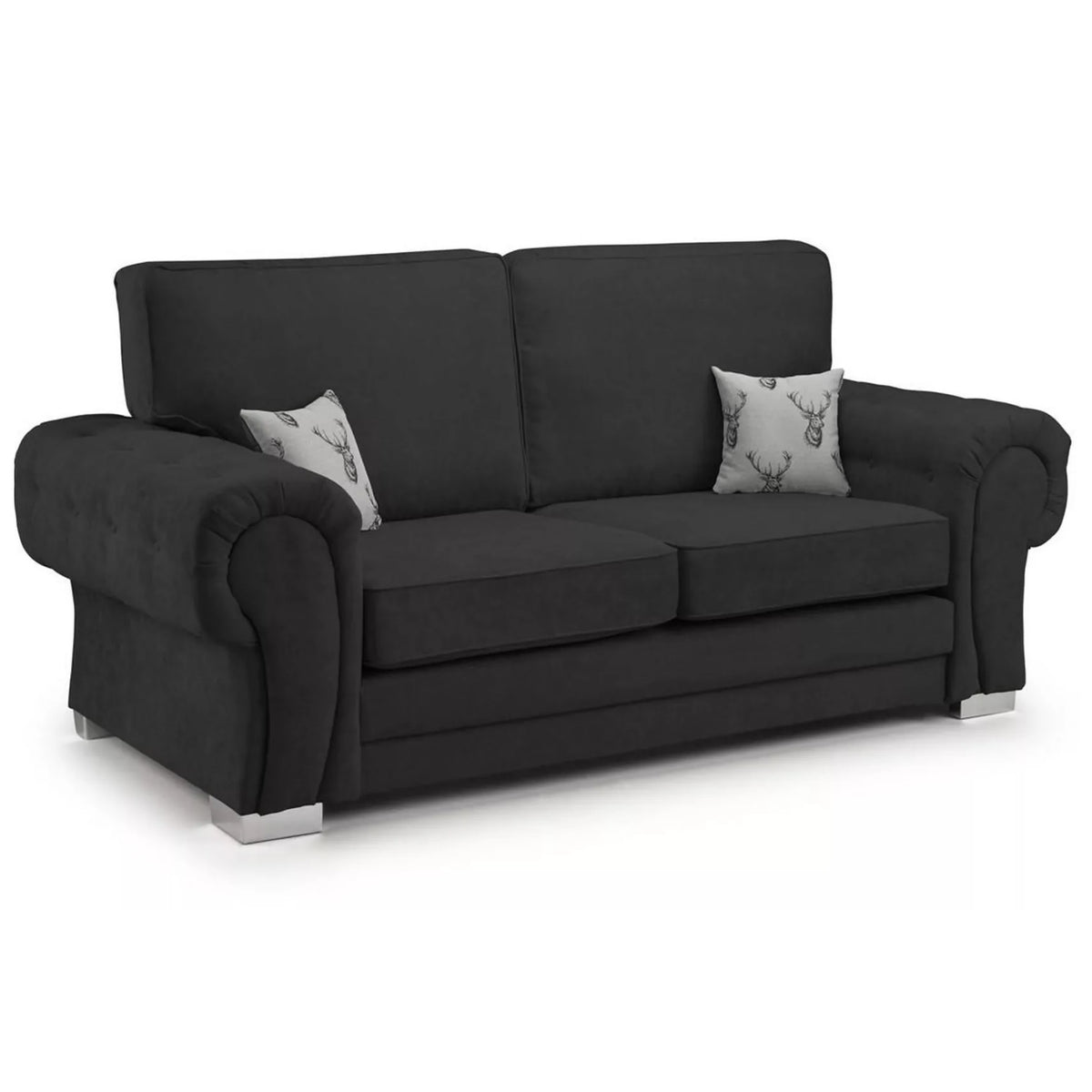 Chingford Full Back 3 Seater Sofa Chenille Fabric