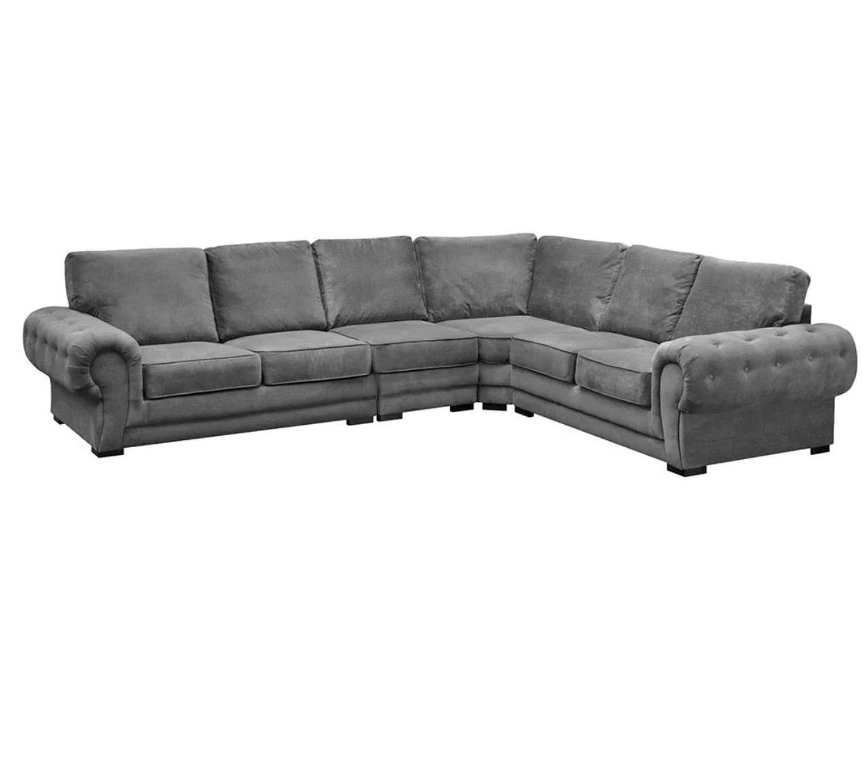 Chingford Full Back L Shaped 6 Seater Corner Sofa