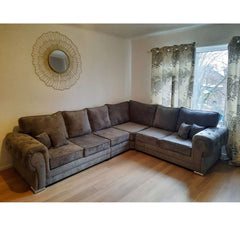 Chingford Full Back L Shaped 6 Seater Corner Sofa