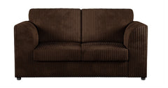 Hannah Jumbo Cord Full Back 2 Seater Sofa Chocolate