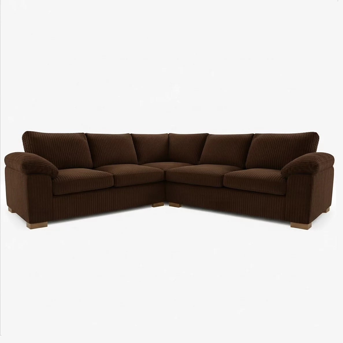 Amalfi Jumbo Cord 2c2 Corner Sofa