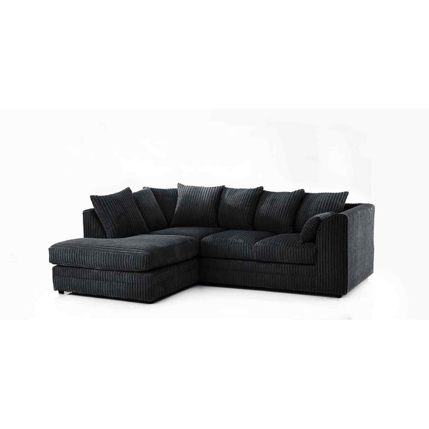 Hannah Jumbo Cord Scatter Back 4 Seater Corner Sofa