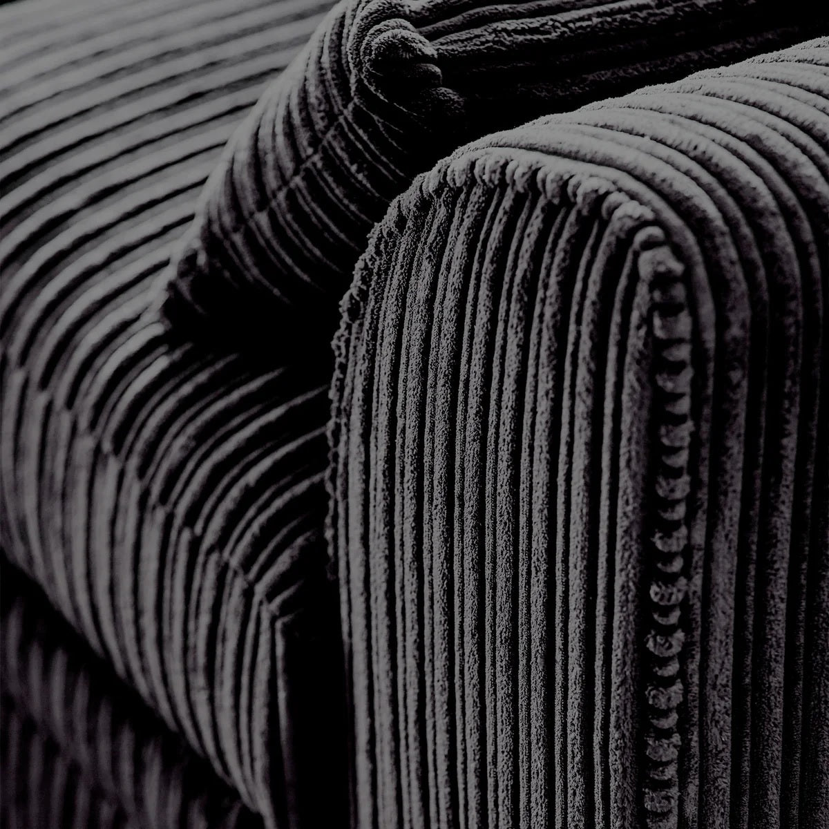 Hannah Jumbo Cord Scatter Back 4 Seater Corner Sofa