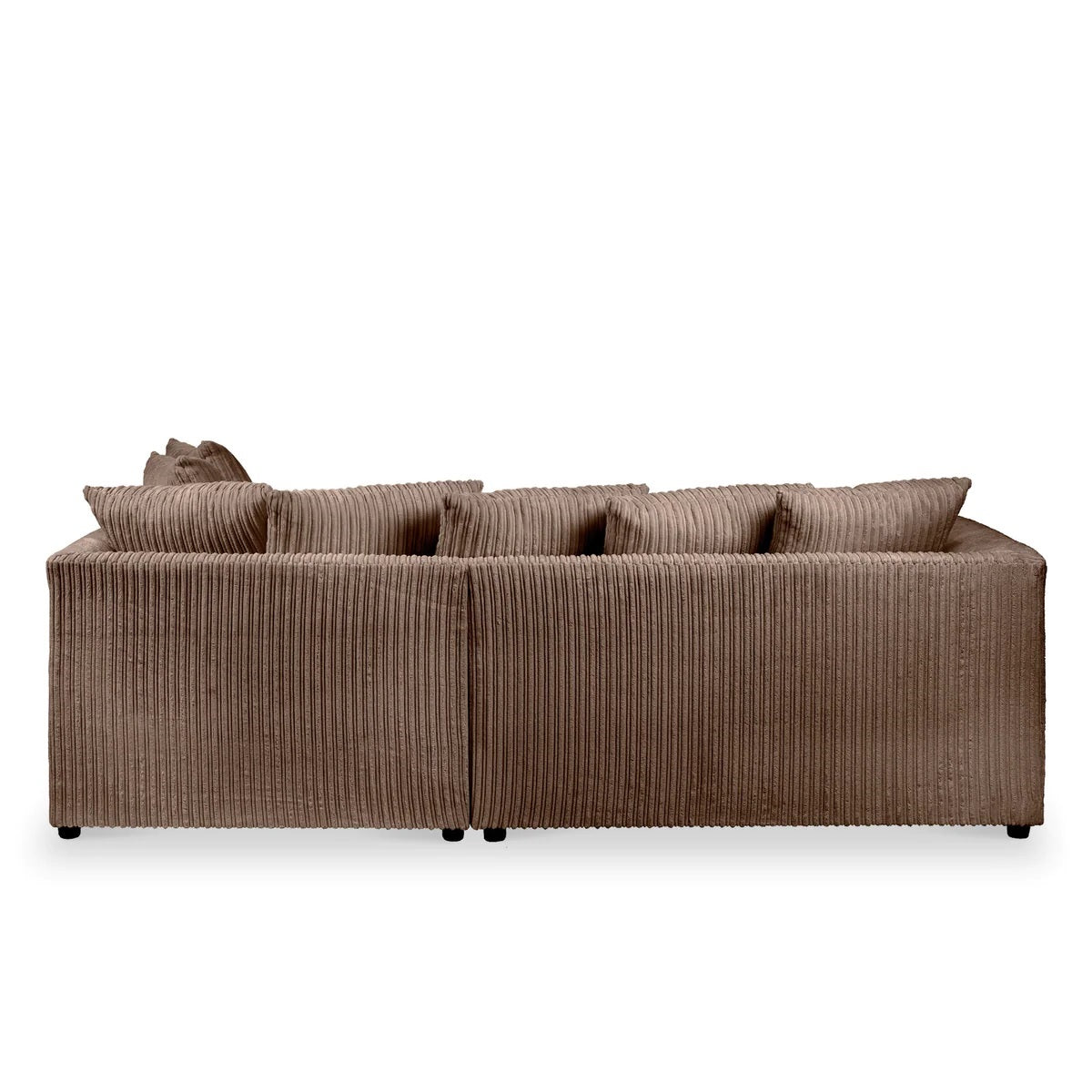Hannah Jumbo Cord Scatter Back 4 Seater Corner Sofa