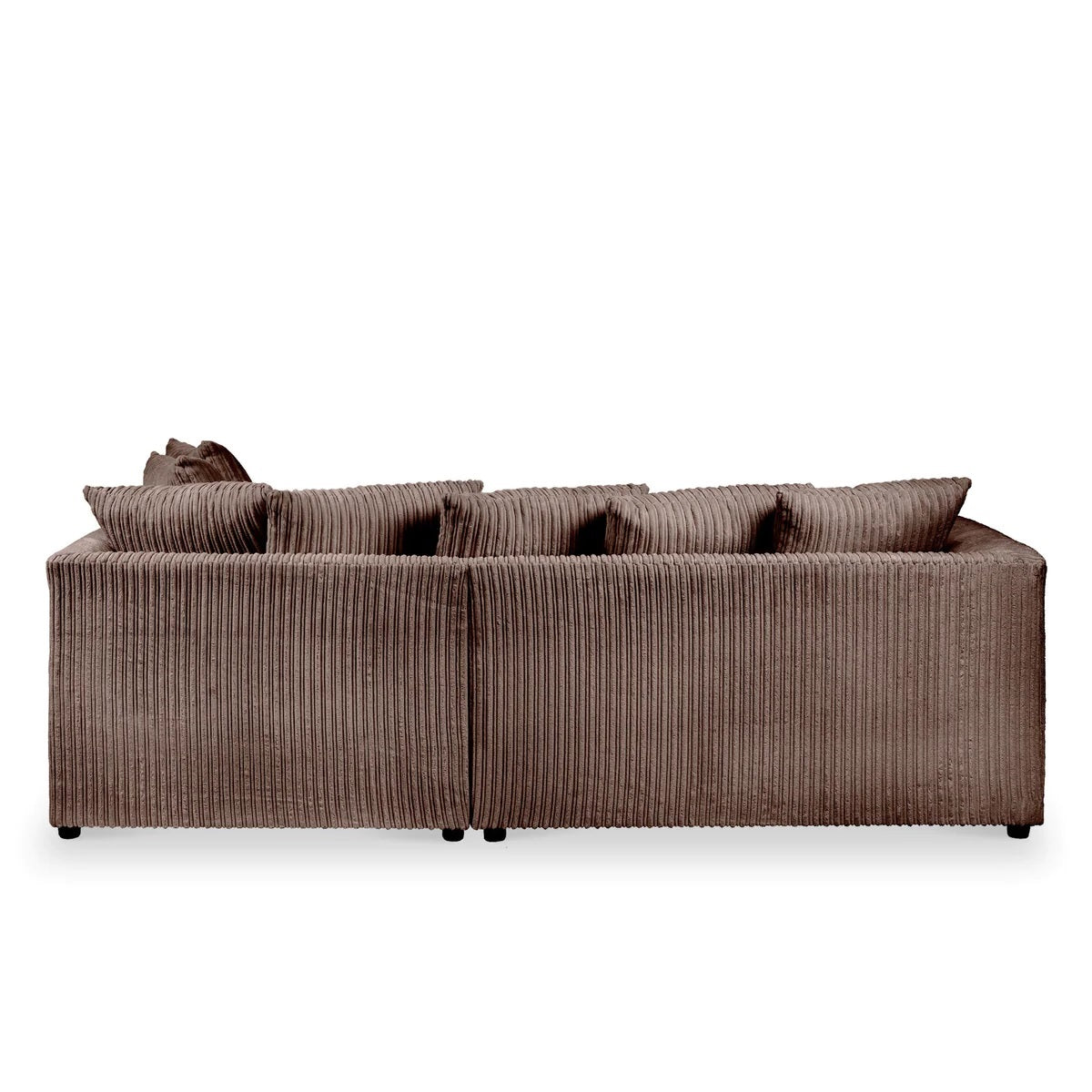 Hannah Jumbo Cord Scatter Back 4 Seater Corner Sofa