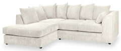 Chicago Jumbo Cord Corner Sofa Mink