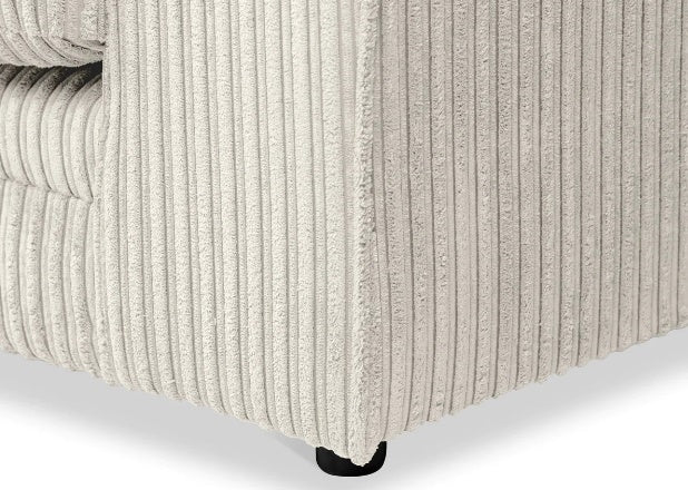 Chicago Jumbo Cord Corner Sofa Mink