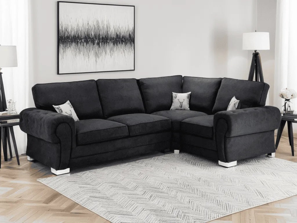 Chingford Full Back L Shaped 4 Seater Corner Sofa