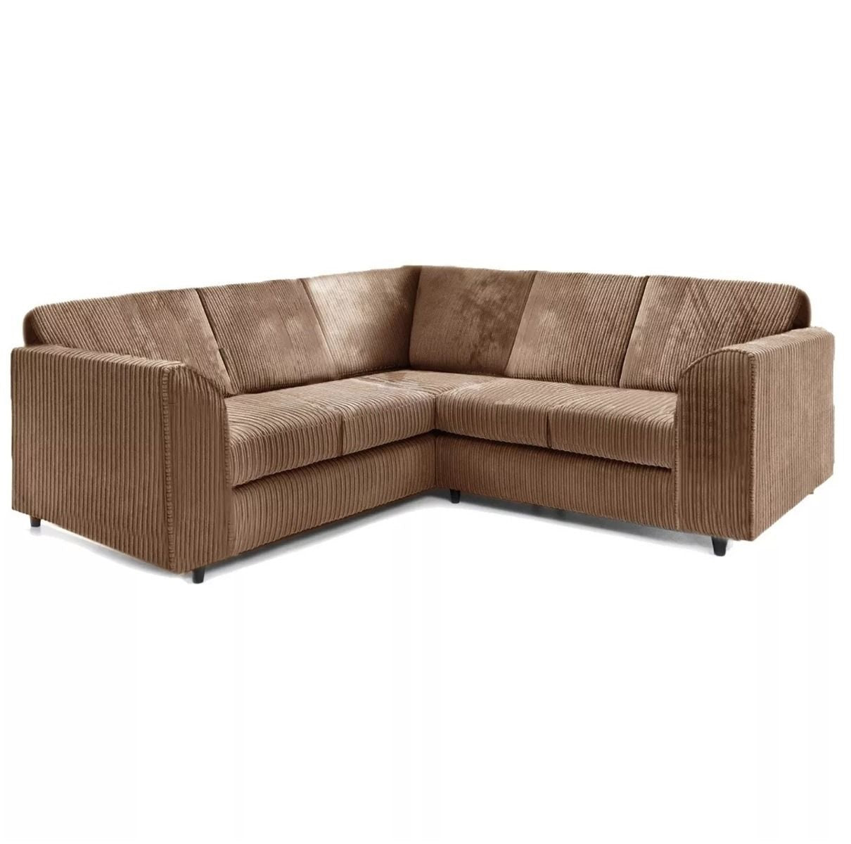 Hannah Jumbo Cord Full Back 2c2 Corner Sofa